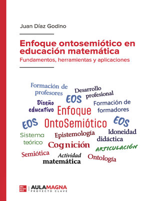 cover image of Enfoque ontosemiótico en educación matemática